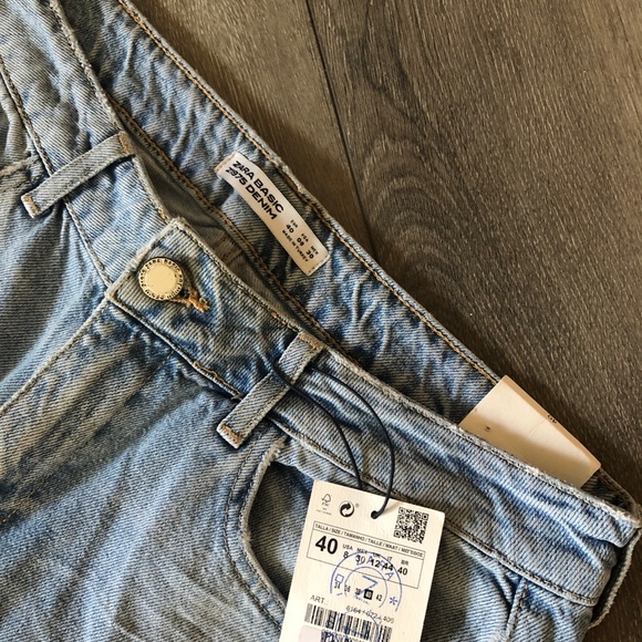 Zara Basic Denim - Wide Leg - NWT!! - Picture 4 of 6